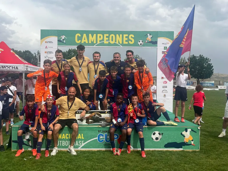 El FC. Barcelona / JAM&Oacute;N CUP