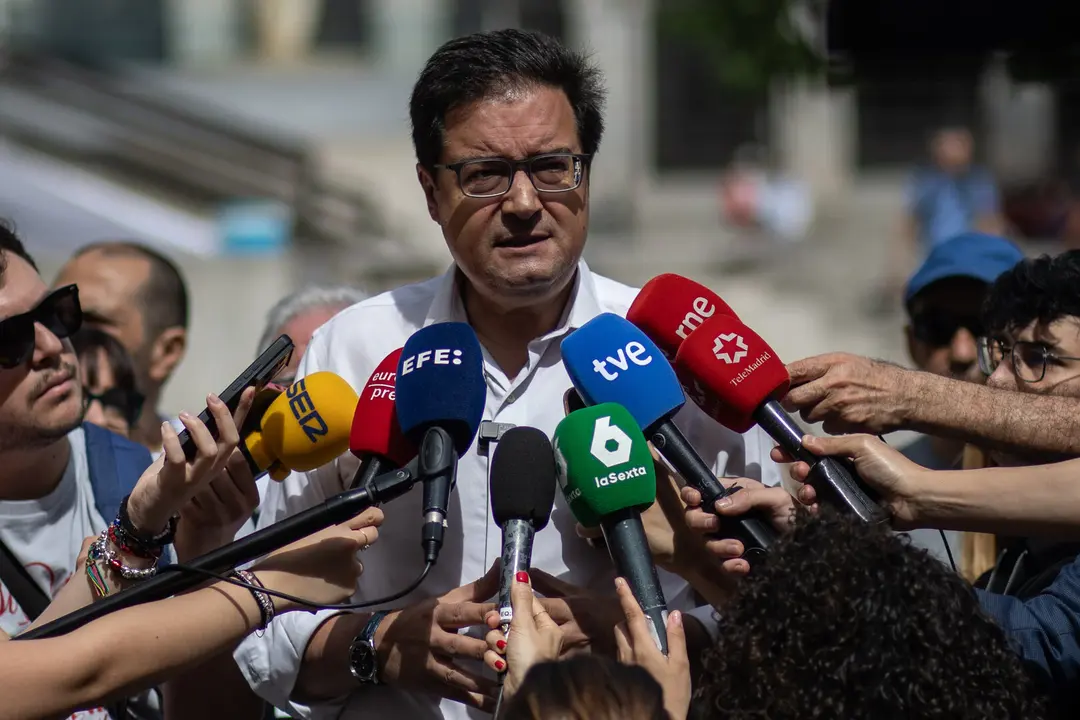 El ministro de Transformaci&oacute;n Digital, &Oacute;scar L&oacute;pez