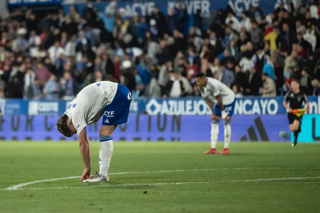 Jugadores del Real Zaragoza / MARCOS CEBRI&Aacute;N