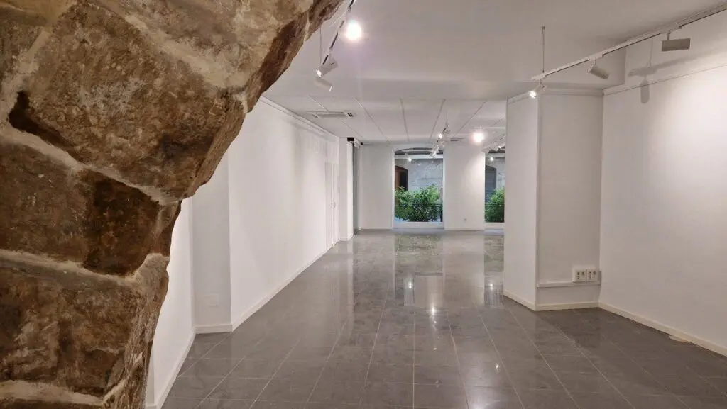 Nueva sala de exposiciones de Caspe.