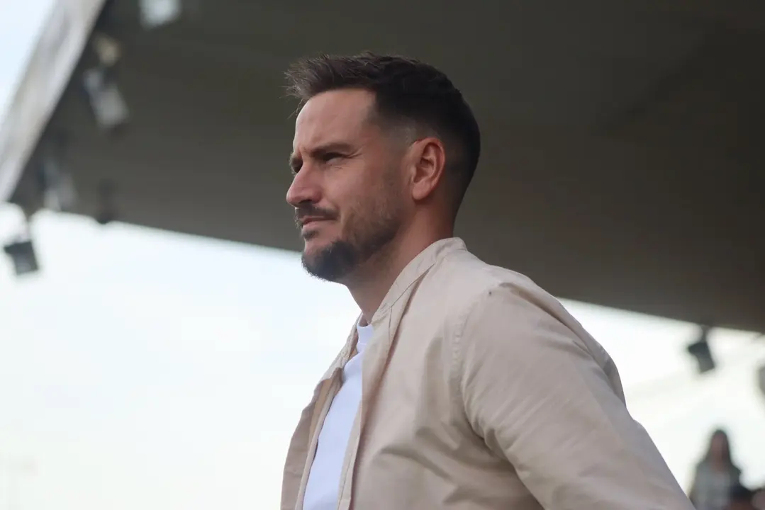 Sergi Guill&oacute; durante un encuentro con el M&eacute;rida / AD M&eacute;rida