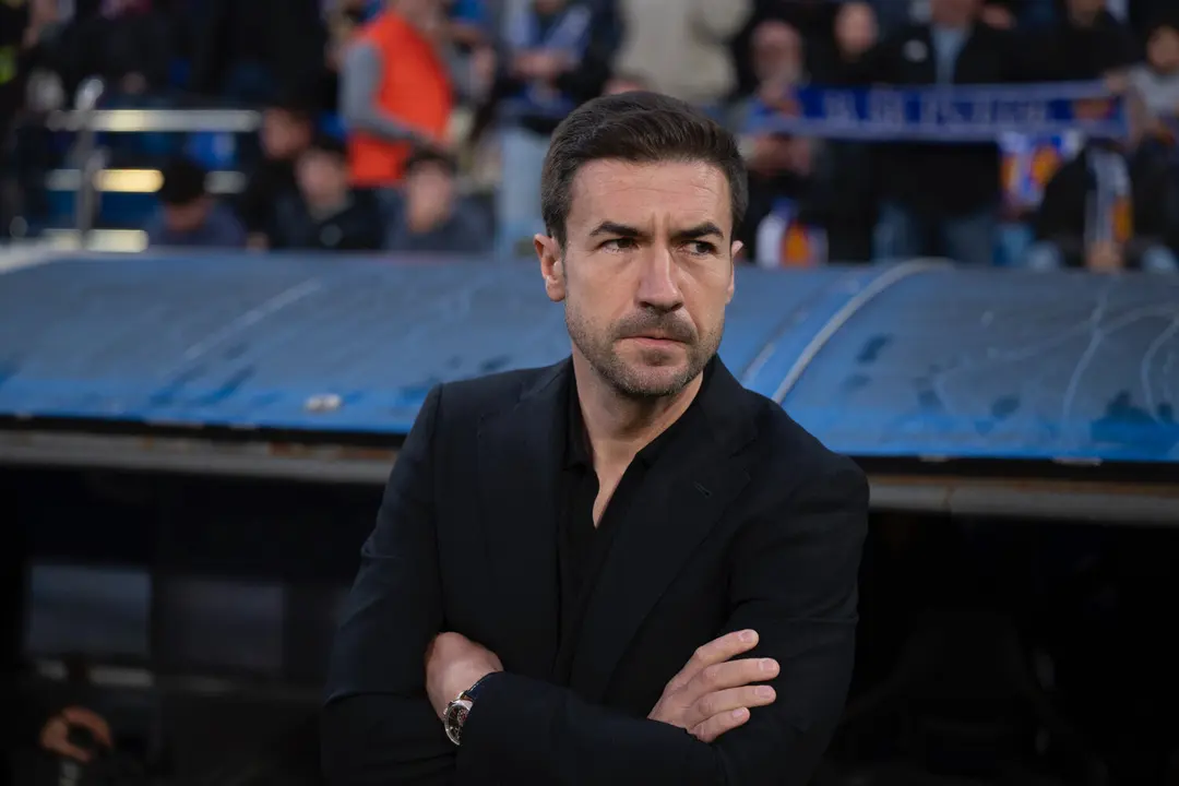 Gabi con el Real Zaragoza / MARCOS CEBRI&Aacute;N