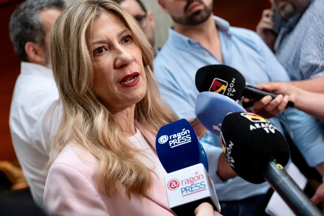 La vicepresidenta del Gobierno aragon&eacute;s, Mar Vaquero