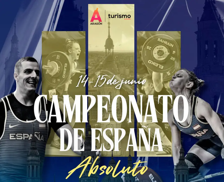 Cartel Campeonato Halterofilia
