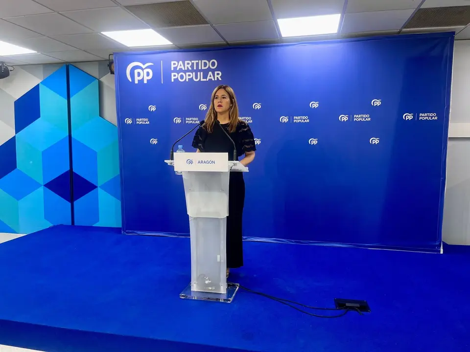 La vicesecretaria general del PP aragon&eacute;s, Roc&iacute;o D&iacute;var