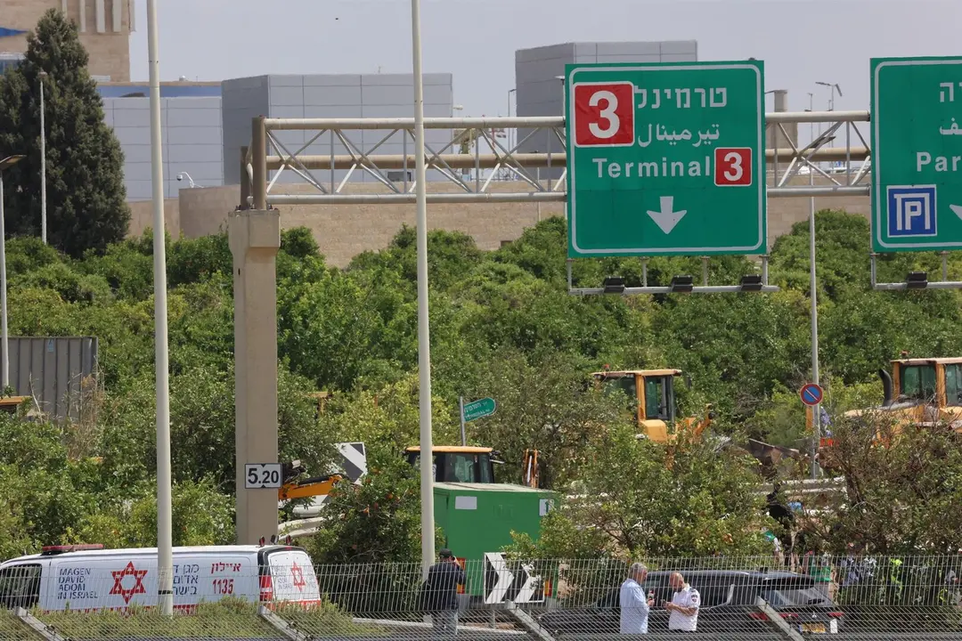Aeropuerto Ben Gurion, en Tel Aviv - Gil Cohen Magen / Xinhua News / ContactoPhoto