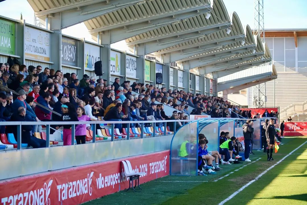 Gradas del Estadio Municipal de Tarazona / SD Tarazona