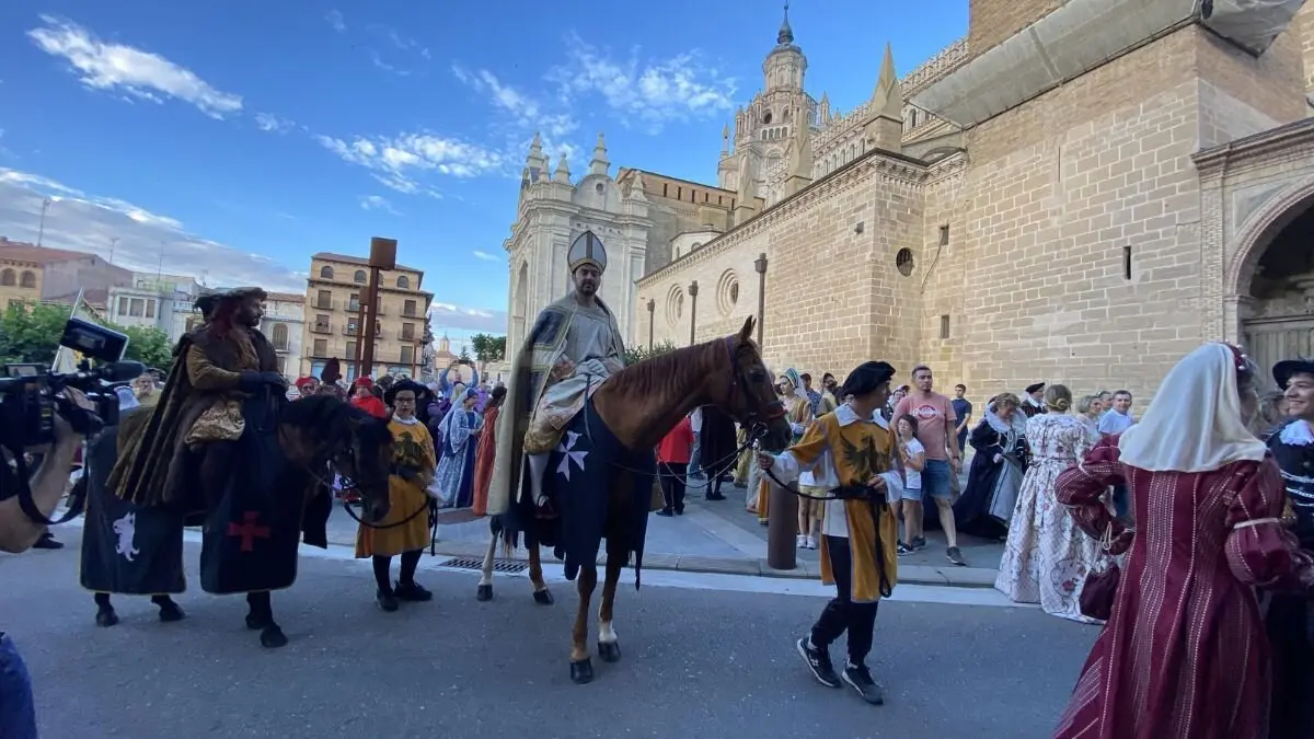 Una edici&oacute;n pasada de la feria del renacimiento de Tarazona.