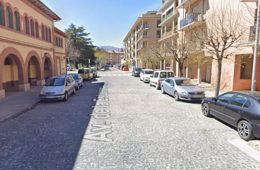 Avenida de la Estaci&oacute;n, Tarazona ./ Google Maps