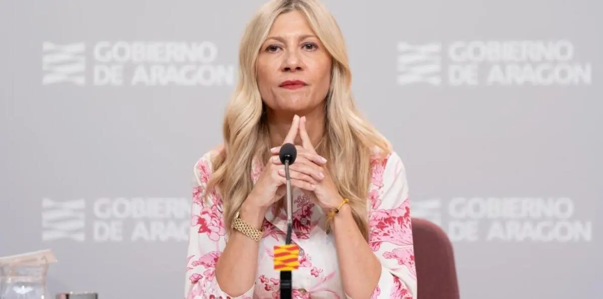 Mar Vaquero, vicepresidenta segunda del Gobierno de Arag&oacute;n / DGA