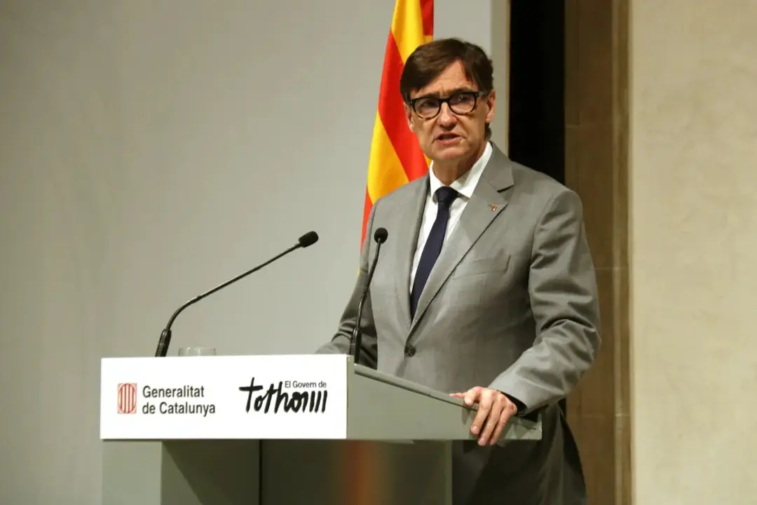 Salvador Illa, presidente de la Gneralitat ./ ACN