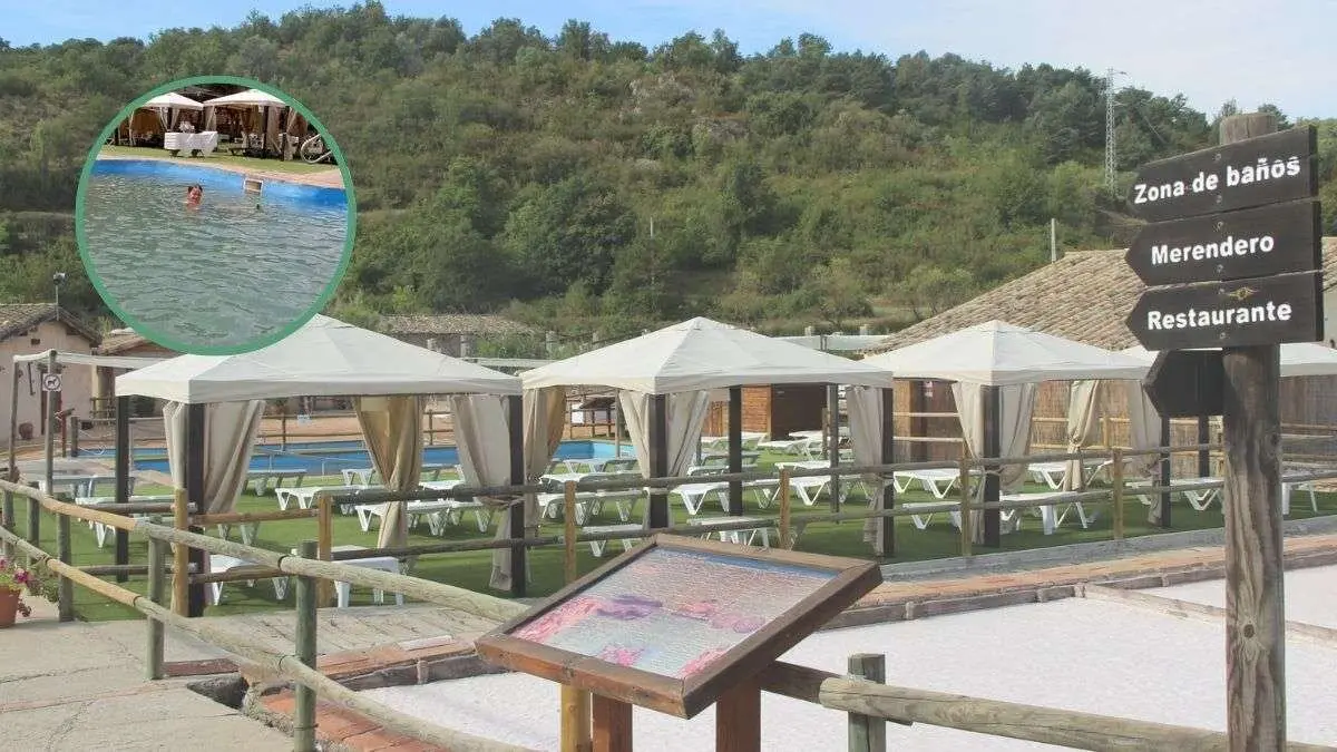 Las piscinas saladas donde no te hundes, en Huesca
