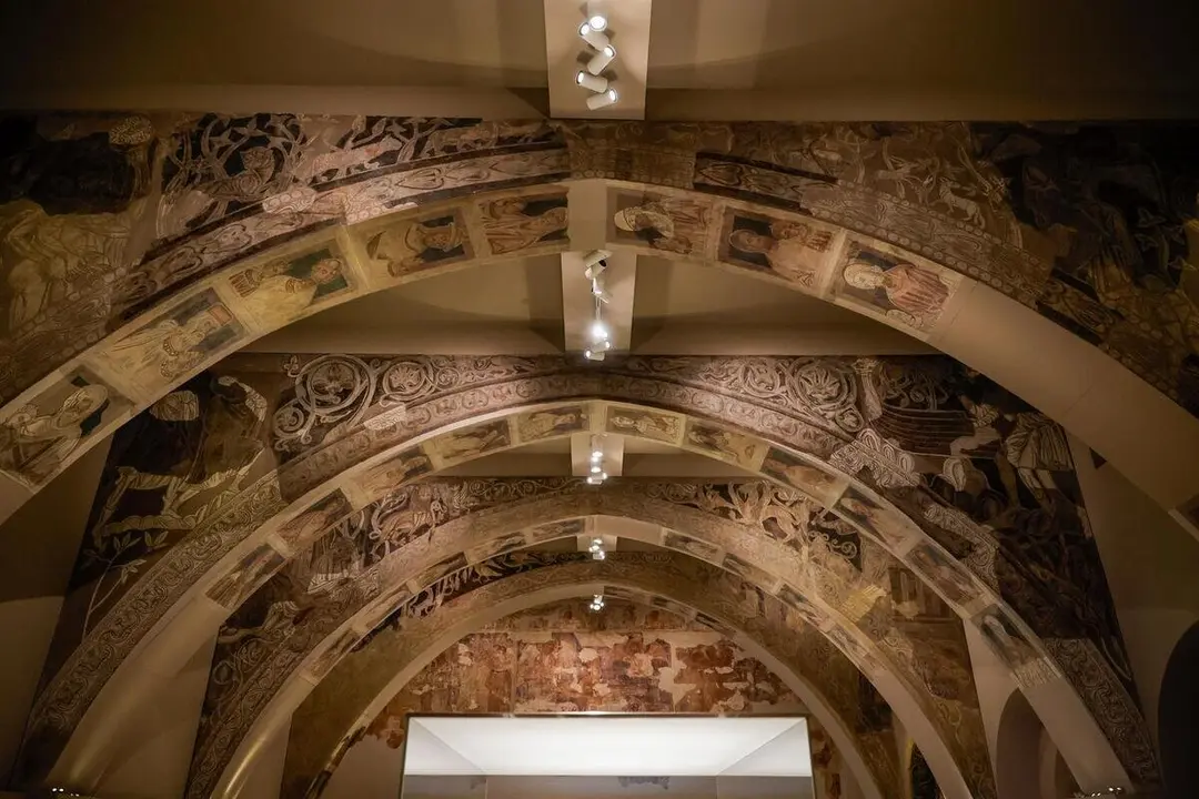 Pinturas murales del Monasterio de Sijena expuestas en el Museu Nacional d&rsquo;Art de Catalunya (MNAC)
- Kike Rinc&oacute;n - Europa Press