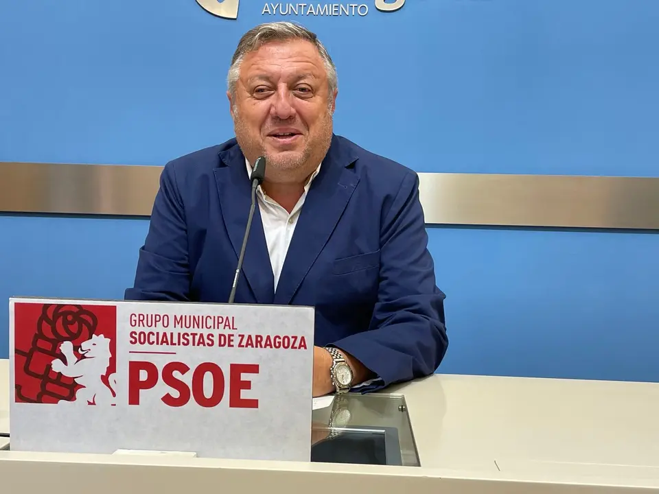El exportavoz adjunto del PSOE en el Ayuntamiento de Zaragoza, Alfonso G&oacute;mez / EP