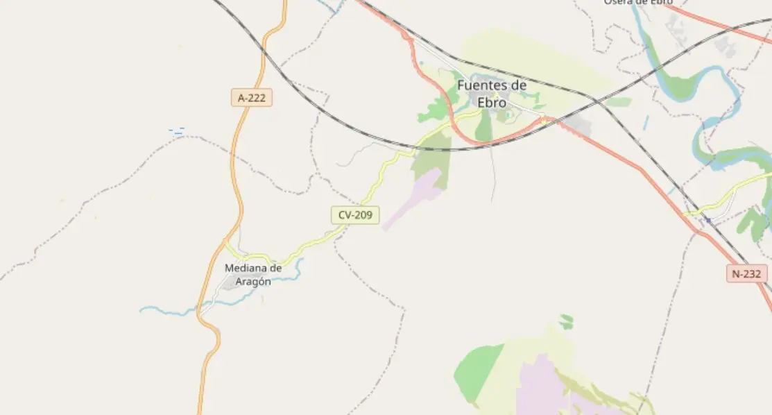 El accidente ha tenido lugar en la A-222. / DGT