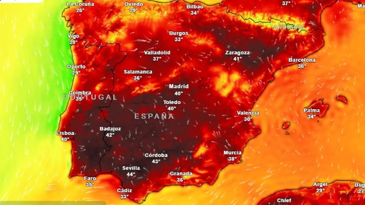 Llega la ola de calor en Zaragoza y en el resto de Espa&ntilde;a / Meteored