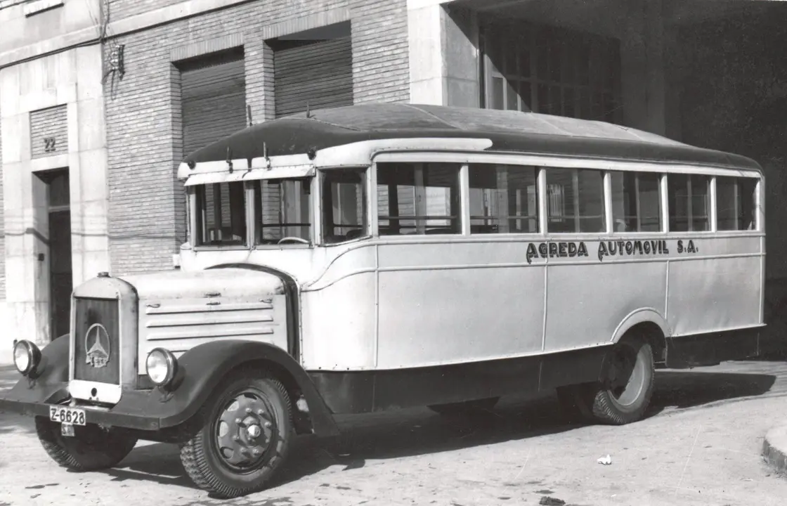 &Aacute;greda empez&oacute; a ofrecer rutas regulares de bus en 1927 / Grupo &Aacute;greda