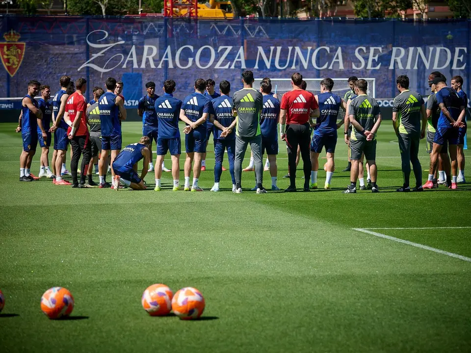 Entrenamiento Real Zaragoza / REAL ZARAGOZA