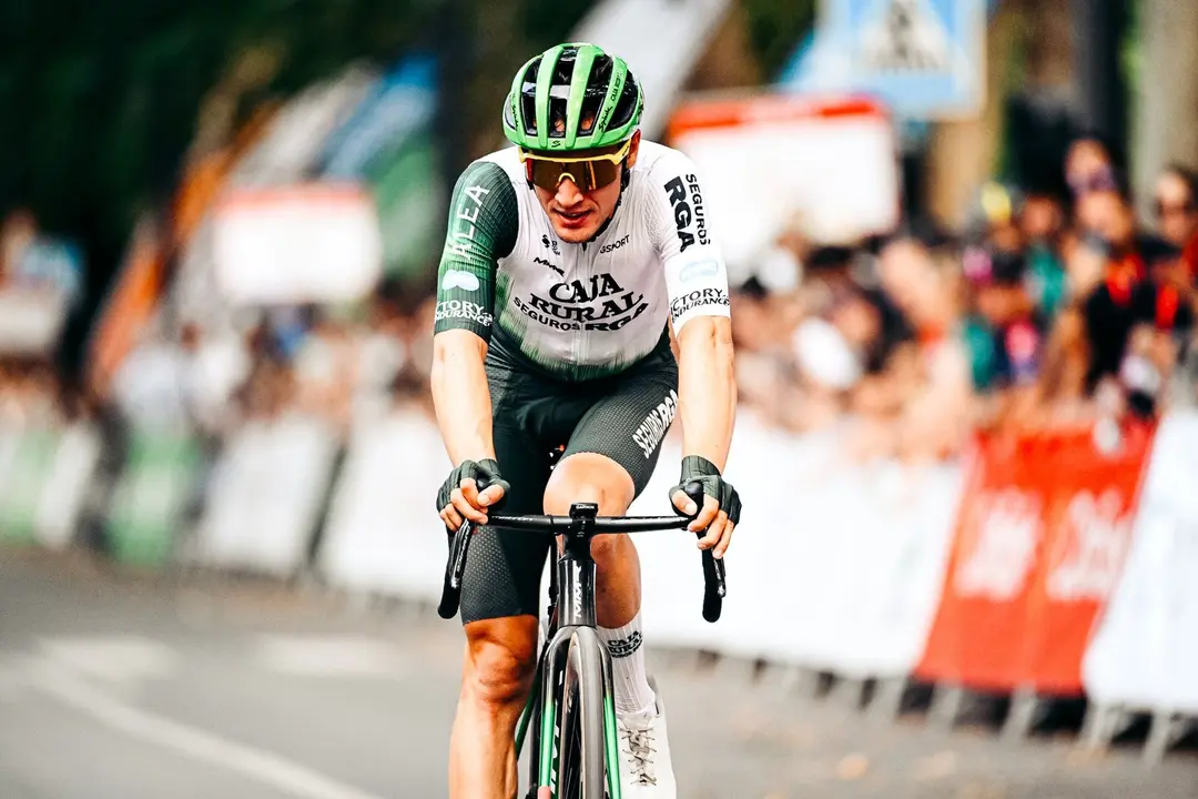 Fernando Barcel&oacute;, subcampe&oacute;n de Espa&ntilde;a de ciclismo / Real Federaci&oacute;n Espa&ntilde;ola de Ciclismo