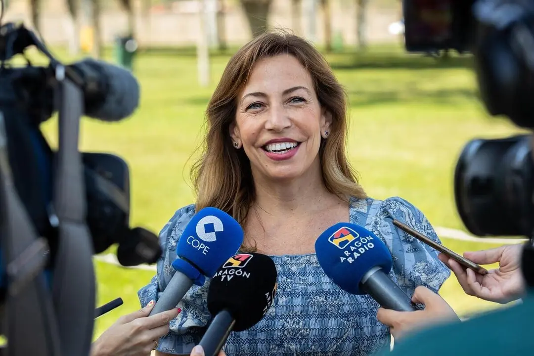 La alcaldesa de Zaragoza, Natalia Chueca / Miguel G. Garc&iacute;a