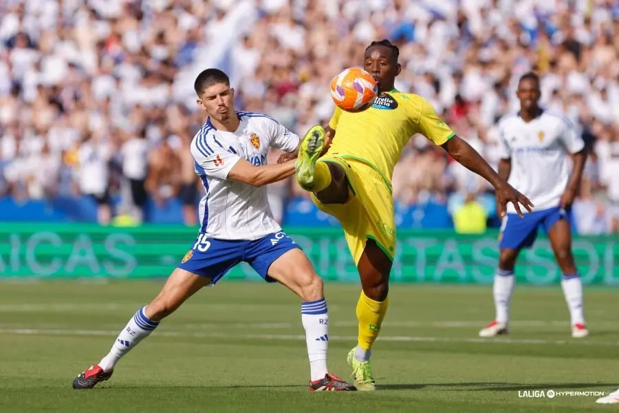 Vital durante un encuentro con el Real Zaragoza / LaLiga