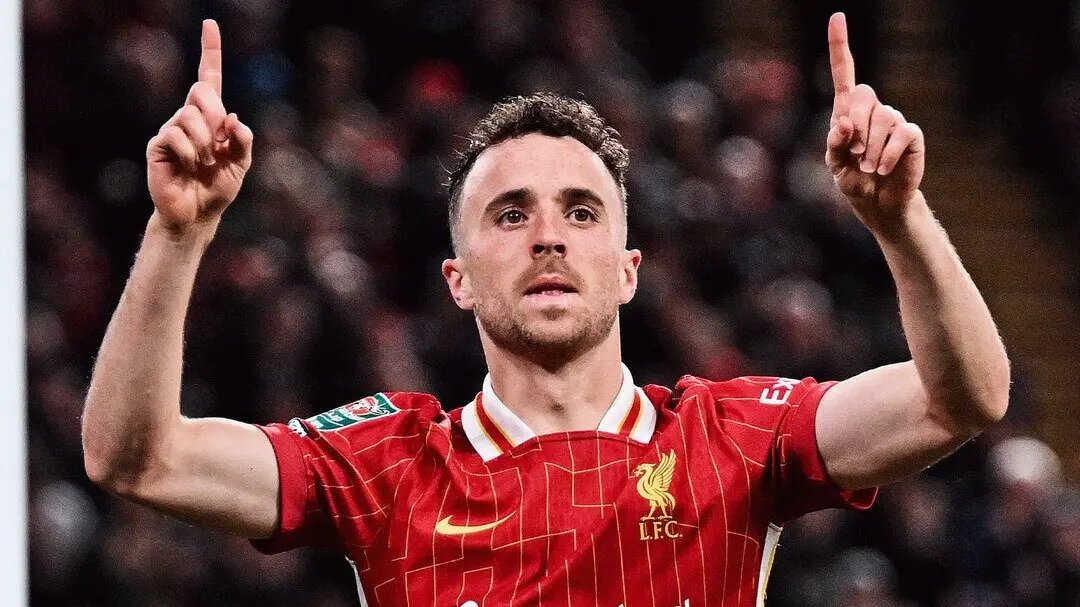 Diogo Jota durante un partido / Liverpool