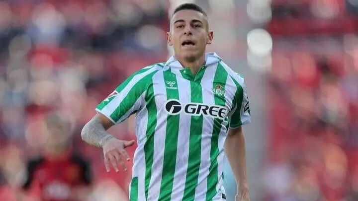 Sergio Arribas durante un partido con el Betis / LaLiga
