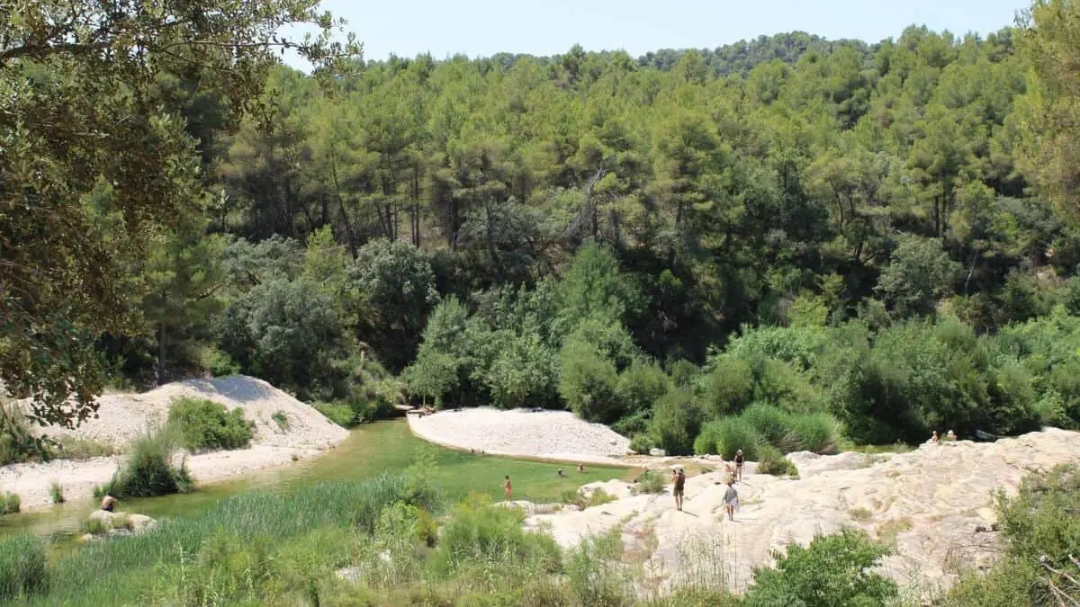 Piscina natural en Lled&oacute; / Ayto. Lled&oacute;