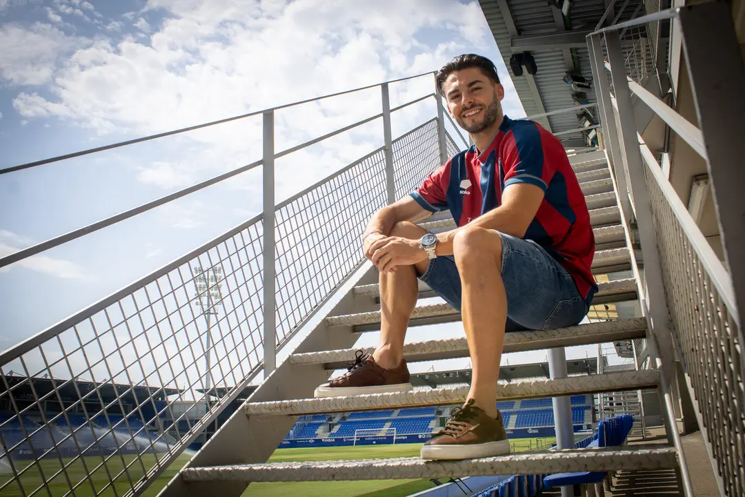 Liberto Beltr&aacute;n, uno de los fichajes de la SD Huesca
