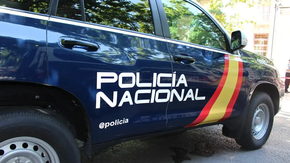 Un coche de la Polic&iacute;a Nacional, en una foto de archivo / HOY ARAG&Oacute;N