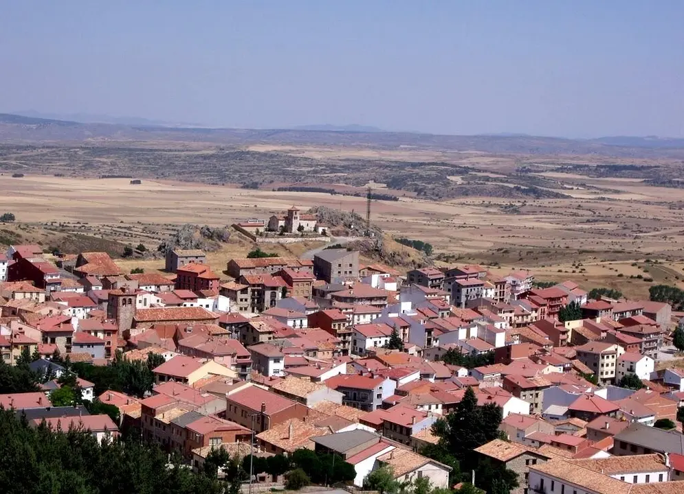 Vista del pueblo de Bronchales. / Turismo de Arag&oacute;n
