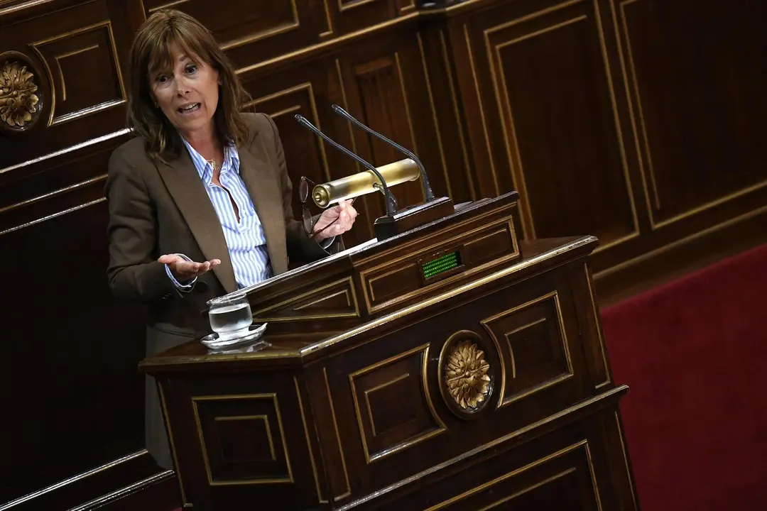 Uxue Barkos, senadora auton&oacute;mica por Navarra. / EP