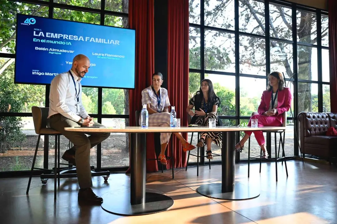 Primera mesa de debate de UNDER 40 2025. / MARCOS CEBRI&Aacute;N