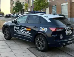 Imagen de un veh&iacute;culo policial - POLIC&Iacute;A NACIONAL