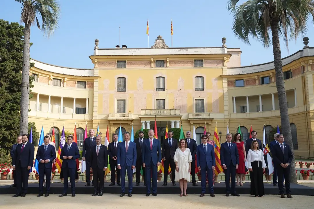 Foto de familia de la XXVII Conferencia de Presidentes. / EP