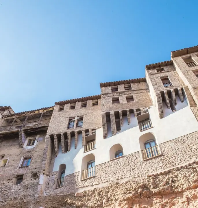 Casas colgantes de Tarazona. / TURISMO DE ARAG&Oacute;N