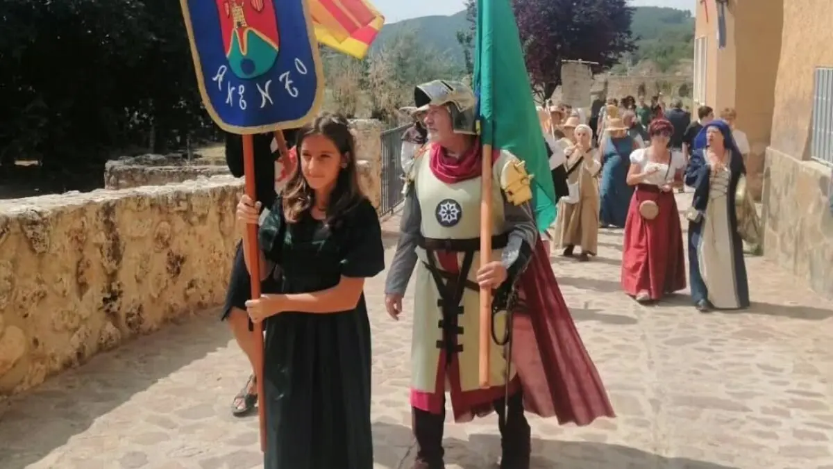 Una edici&oacute;n pasada de las Jornadas Medievales de Anento. / Turismo Anento