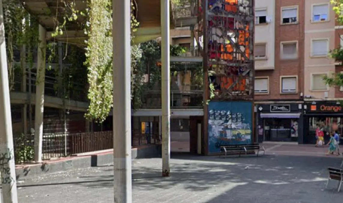 Calle del barrio de Delicias en la que la v&iacute;ctima denunci&oacute; el acoso / Google Maps