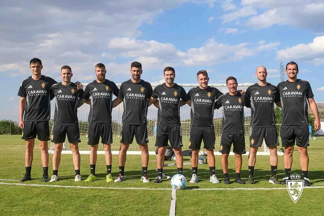 Cuerpo t&eacute;cnico del Real Zaragoza / REAL ZARAGOZA