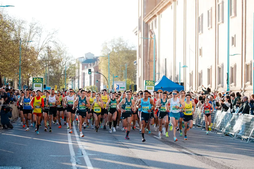 Imagen de la Marat&oacute;n de Zaragoza de 2025 / Mann-Filter Marat&oacute;n de Zaragoza