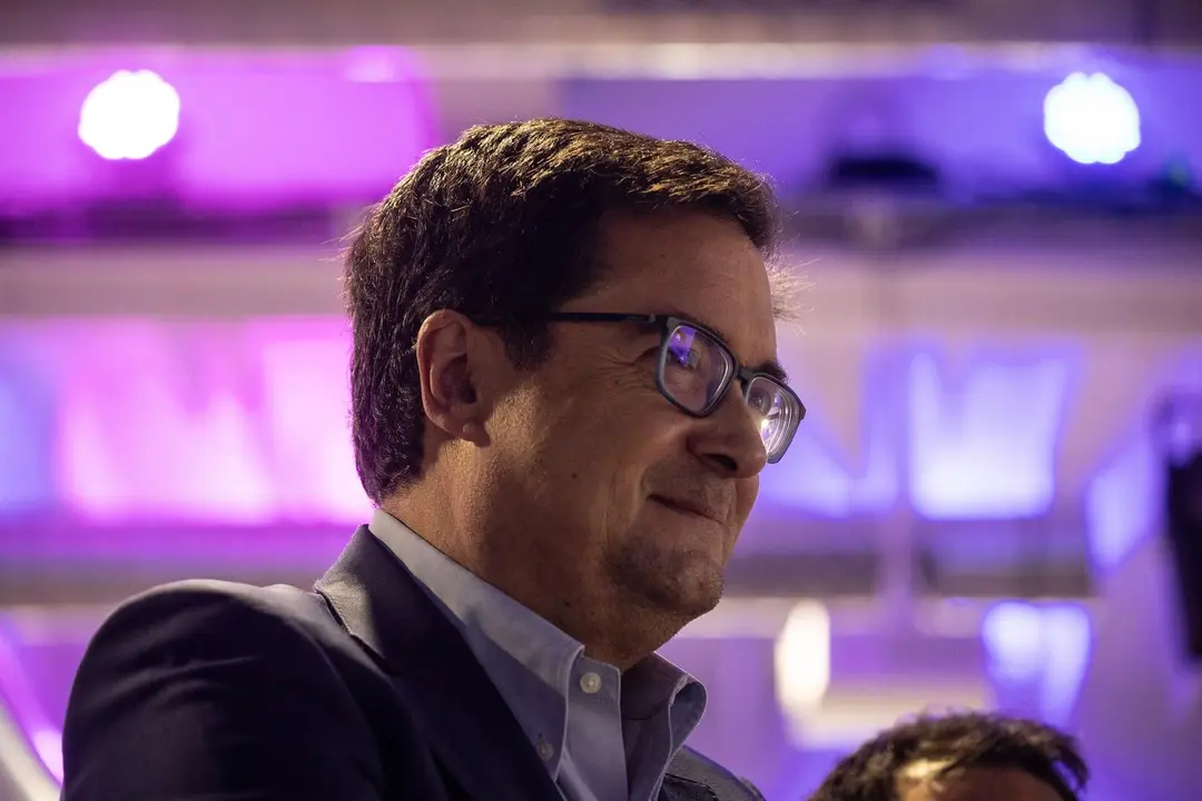 El ministro para la Transformaci&oacute;n Digital y de la Funci&oacute;n P&uacute;blica, &Oacute;scar L&oacute;pez, inaugura el acto de presentaci&oacute;n de las iniciativas RedIA y RedIA salud