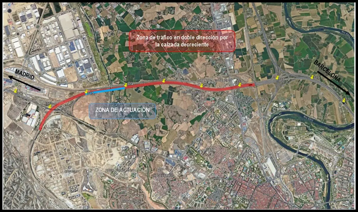 Plano de la situaci&oacute;n de los trabajos. - MINISTERIO DE TRANSPORTES Y MOVILIDAD SOSTENIBLE
