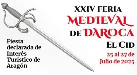 Daroca celebra su XXIV Feria Medieval del 25 al 27 de julio