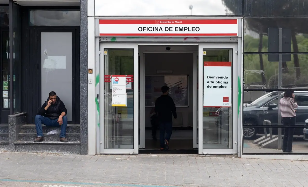 Entrada a una oficina del SEPE