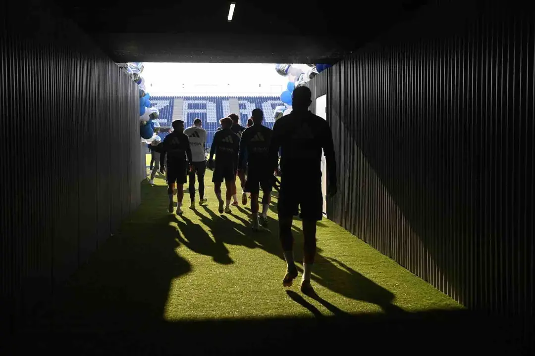 El Real Zaragoza en el Ibercaja Estadio / REAL ZARAGOZA