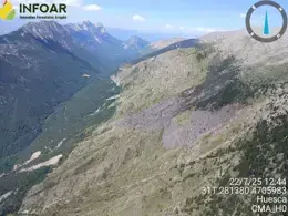 Incendio de Foradada del Toscar (Huesca)
