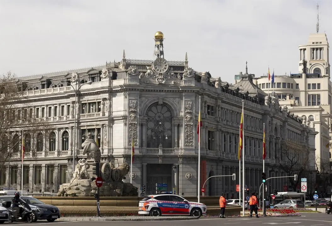 Fachada del Banco de Espa&ntilde;a