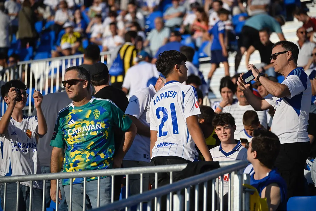 Afici&oacute;n del Real Zaragoza en el Ibercaja Estadio / Marcos Cebri&aacute;n