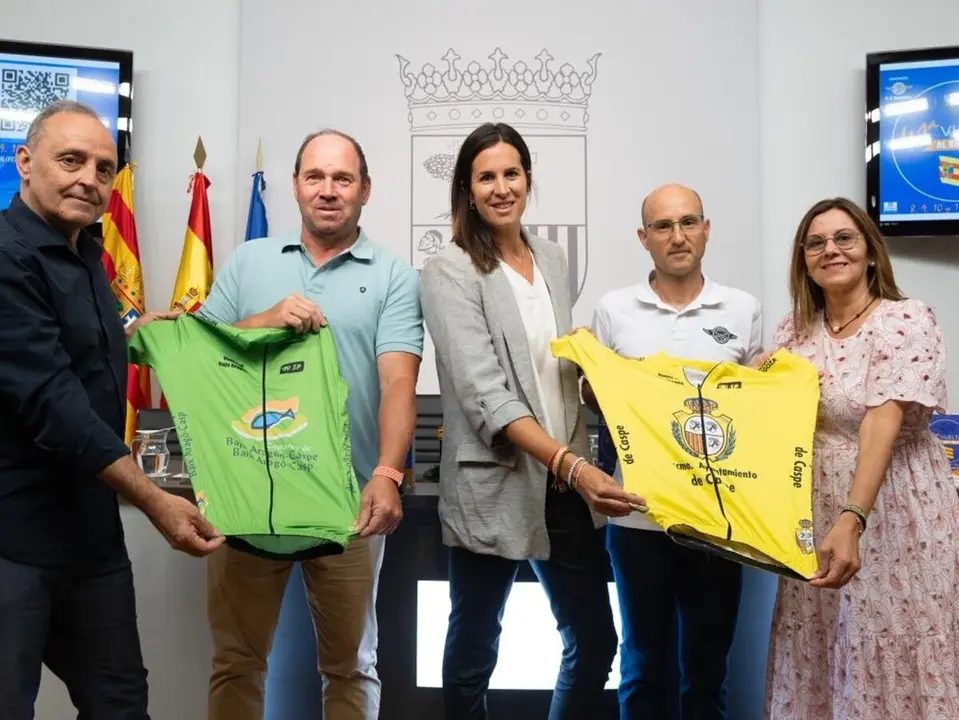 Presentaci&oacute;n de la Vuelta Ciclista al Bajo Arag&oacute;n.
- DGA.
