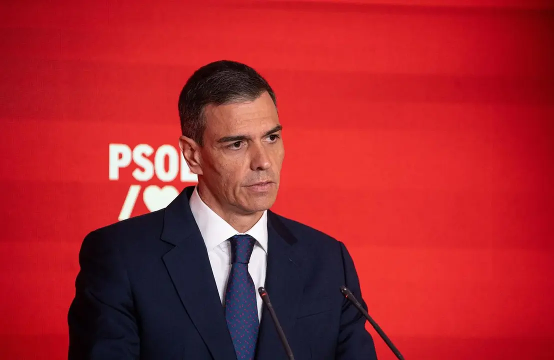 El Presidente del Gobierno de Espa&ntilde;a, Pedro S&aacute;nchez